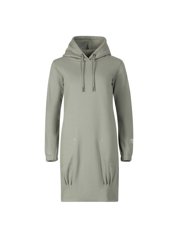 ALPINE PRO Dámske bavlnené šaty ALPINE PRO LORRA shadow