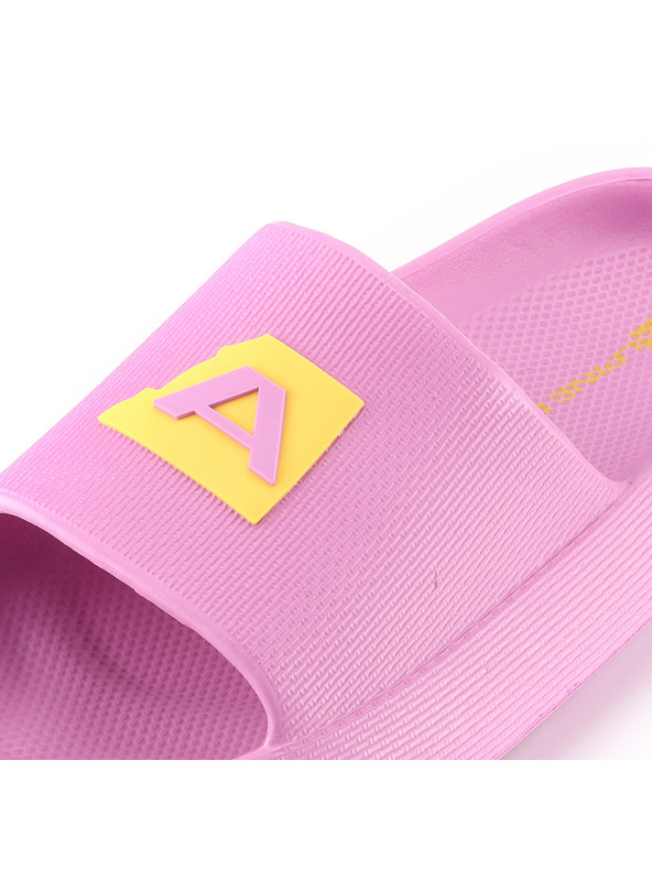 ALPINE PRO Detské letné papuče ALPINE PRO UVESO cyclamen
