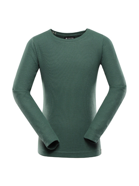 ALPINE PRO Detské tričko s dlhým rukávom ALPINE PRO BOGRO myrtle