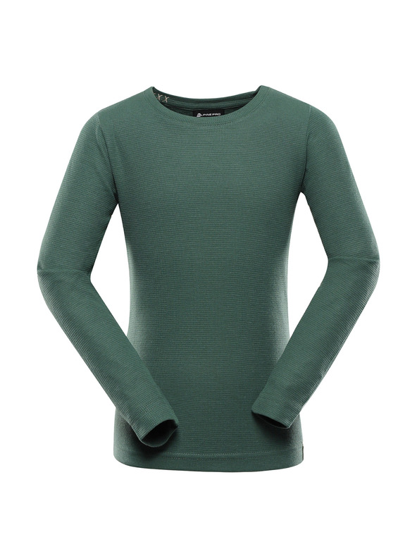 ALPINE PRO Detské tričko s dlhým rukávom ALPINE PRO BOGRO myrtle