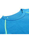 ALPINE PRO Detské tričko z merino vlny ALPINE PRO MERENO methyl