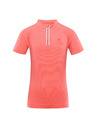 ALPINE PRO Detské rýchloschnúce cyklo tričko ALPINE PRO LATTERO neon salmon