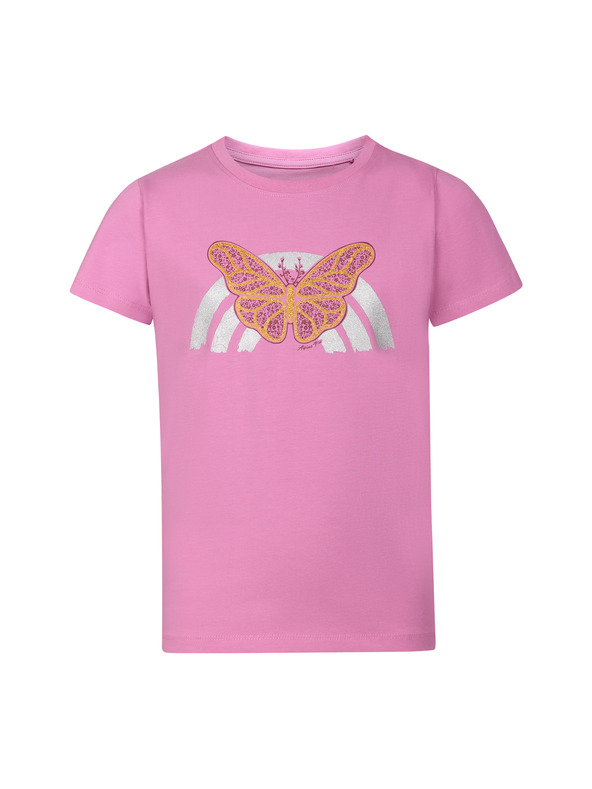 ALPINE PRO Detské bavlnené tričko ALPINE PRO SUMEKO cyclamen varianta pb