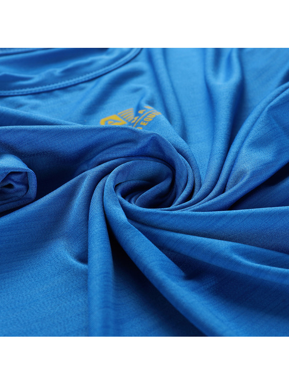 ALPINE PRO Detské rýchloschnúce tričko ALPINE PRO BASIKO electric blue lemonade