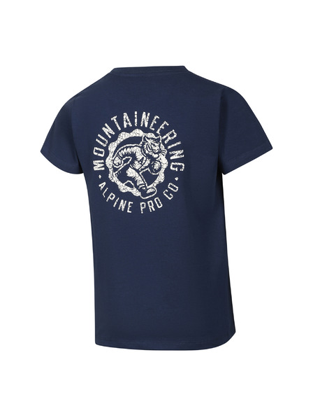 ALPINE PRO Detské bavlnené tričko ALPINE PRO SUMEKO moonlit ocean varianta pd