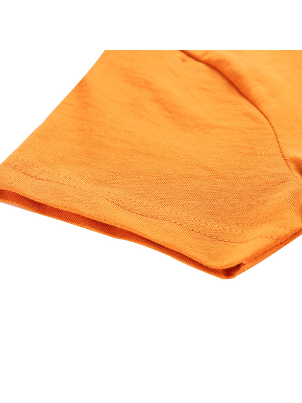 ALPINE PRO Detské tričko z organickej bavlny ALPINE PRO ECOMO 2 autumn maple varianta pc