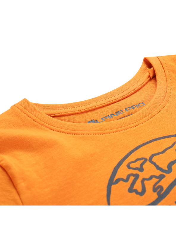 ALPINE PRO Detské tričko z organickej bavlny ALPINE PRO ECOMO 2 autumn maple varianta pc