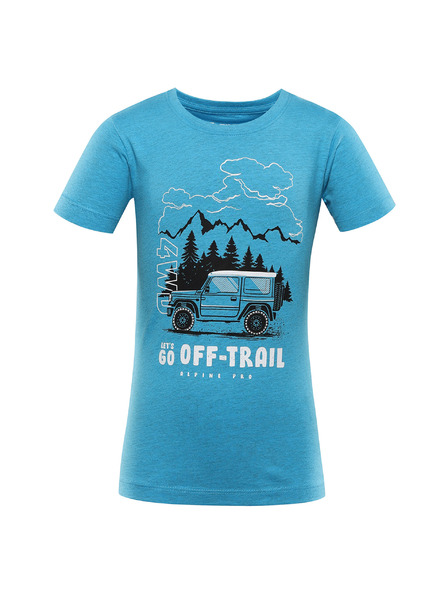 ALPINE PRO Detské bavlnené tričko ALPINE PRO BIGERO swim cap varianta pe