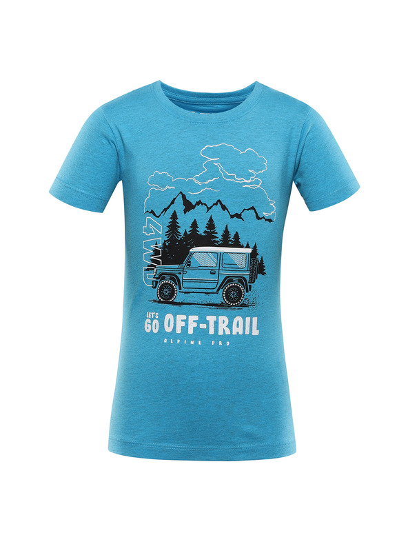 ALPINE PRO Detské bavlnené tričko ALPINE PRO BIGERO swim cap varianta pe