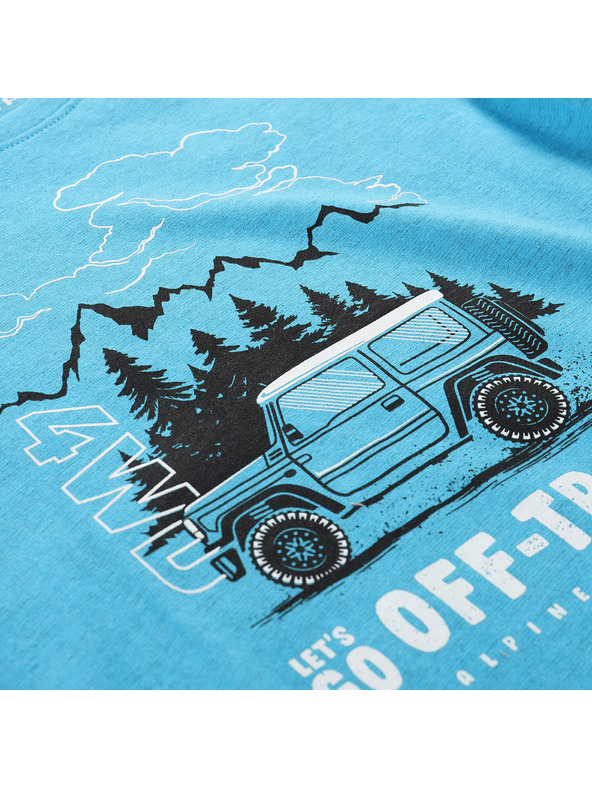 ALPINE PRO Detské bavlnené tričko ALPINE PRO BIGERO swim cap varianta pe