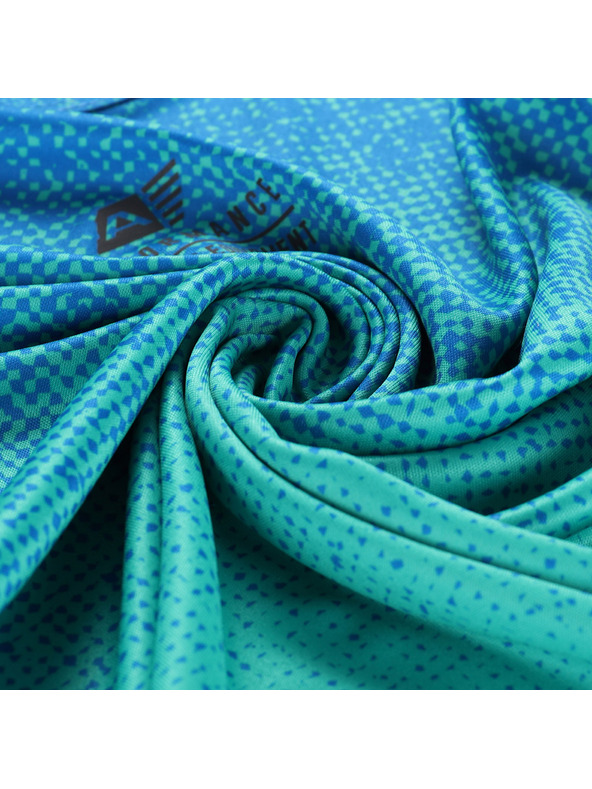 ALPINE PRO Detské rýchloschnúce tričko ALPINE PRO RIFO electric blue lemonade