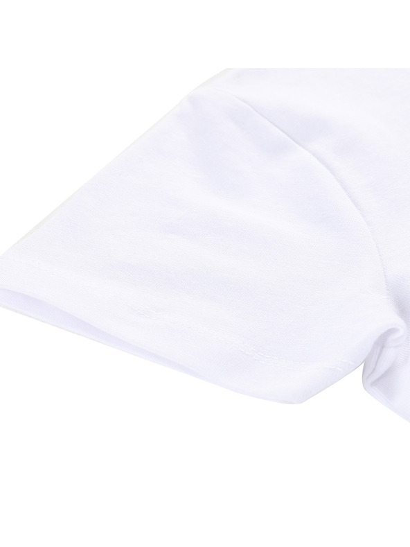 ALPINE PRO Detské bavlnené tričko ALPINE PRO GERBO white varianta pb