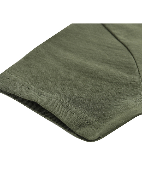 ALPINE PRO Detské tričko z organickej bavlny ALPINE PRO ECOMO 2 rifle green varianta pc