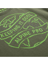 ALPINE PRO Detské tričko z organickej bavlny ALPINE PRO ECOMO 2 rifle green varianta pc