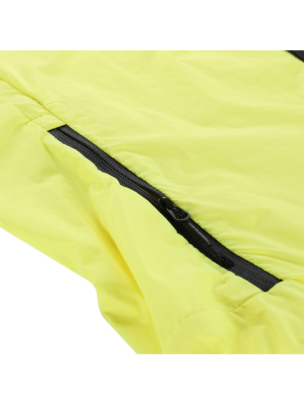 ALPINE PRO Pánska ultľahká bunda s úpravou dwr ALPINE PRO SPIN 2 neon yellow