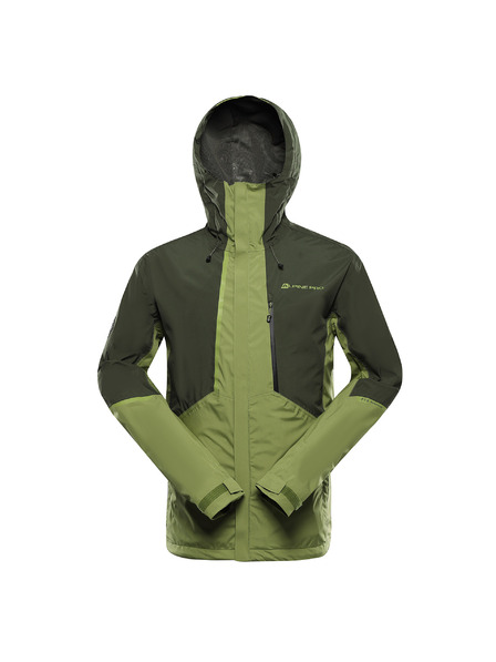 ALPINE PRO Pánska bunda s ptx membránou ALPINE PRO NOREM 2 turtle green