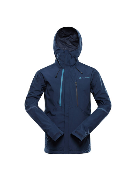 ALPINE PRO Pánska nepremokavá bunda s ptx membránou ALPINE PRO NOREM 2 moonlit ocean
