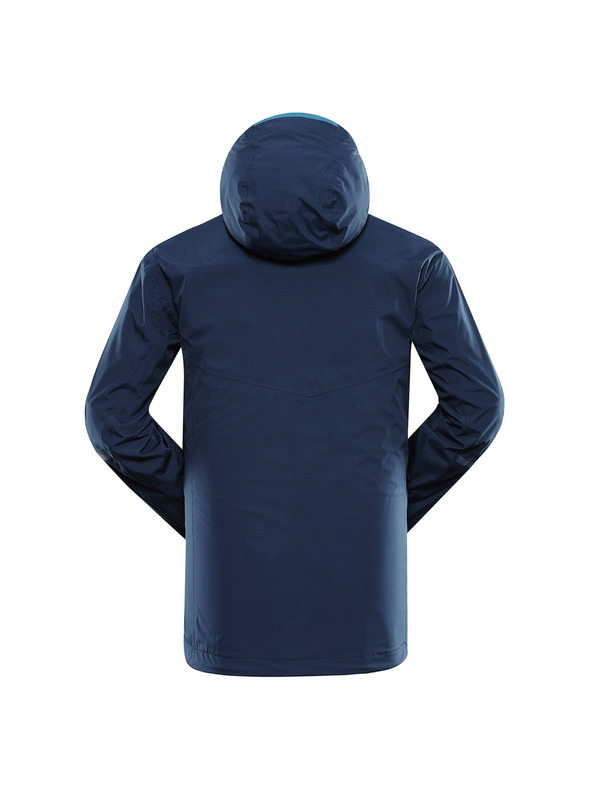 ALPINE PRO Pánska nepremokavá bunda s ptx membránou ALPINE PRO NOREM 2 moonlit ocean