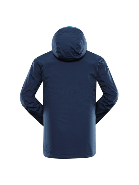 ALPINE PRO Pánska nepremokavá bunda s ptx membránou ALPINE PRO NOREM 2 moonlit ocean
