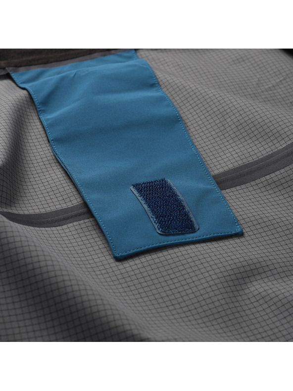 ALPINE PRO Pánska nepremokavá bunda s ptx membránou ALPINE PRO ZARR moonlit ocean