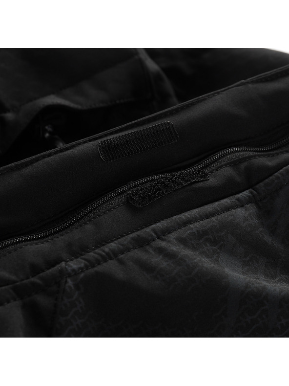 ALPINE PRO Pánska softshellová bunda s membránou ALPINE PRO HOOR black varianta pa