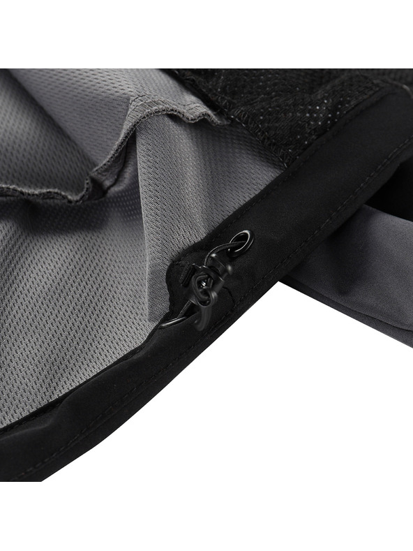 ALPINE PRO Pánska softshellová bunda s úpravou dwr ALPINE PRO ESPRIT 2 black