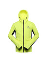 ALPINE PRO Pánska softshellová bunda s úpravou dwr ALPINE PRO KERAK neon yellow