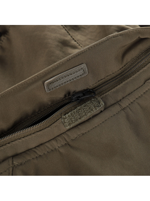 ALPINE PRO Pánska softshellová bunda s membránou ALPINE PRO HOOR stone gray