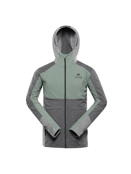 ALPINE PRO Pánska rýchloschnúca mikina ALPINE PRO KARD loden frost