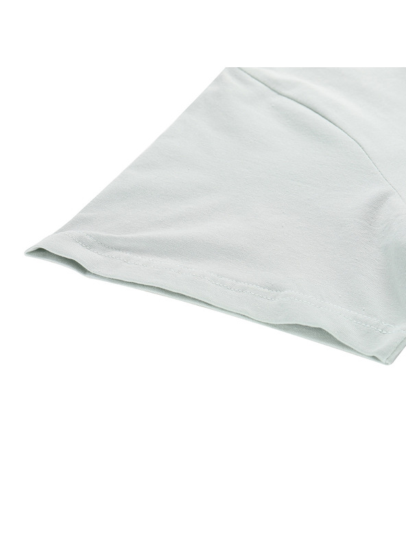 ALPINE PRO Pánske bavlnené tričko ALPINE PRO SUMEK pale aqua varianta pa