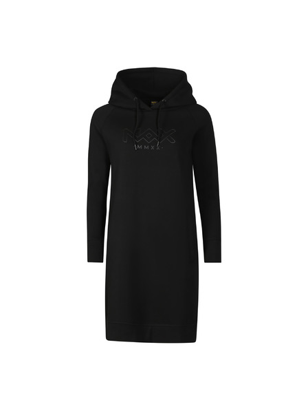 NAX Dámske bavlnené šaty nax NAX OKERA black