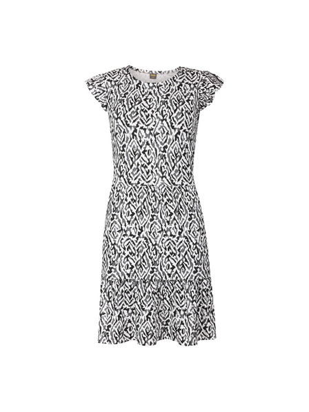 NAX Dámske letné šaty nax NAX ADEGA dk.true gray