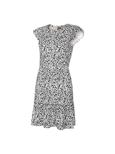 NAX Dámske letné šaty nax NAX ADEGA dk.true gray