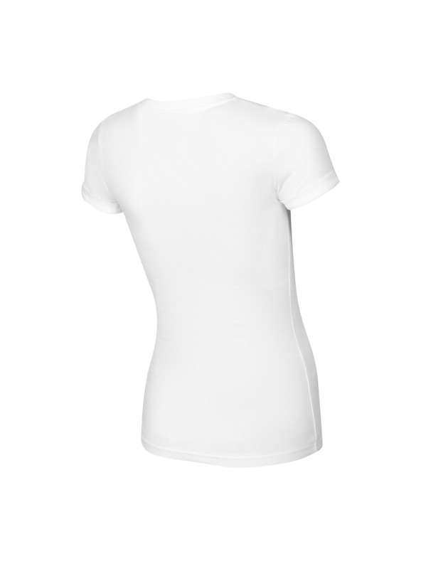 NAX Dámske bavlnené tričko nax NAX NAVAFA white
