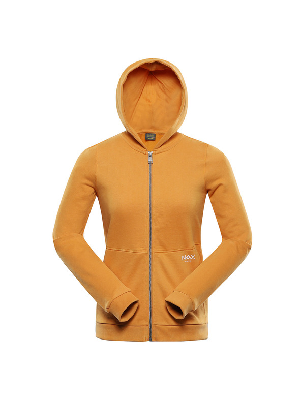 NAX Detská bavlnená mikina nax NAX MOLDO golden nugget