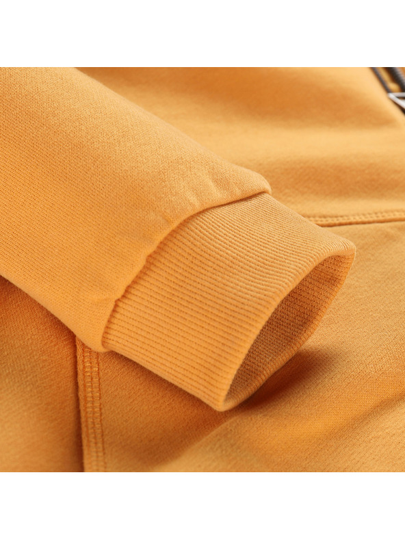 NAX Detská bavlnená mikina nax NAX MOLDO golden nugget