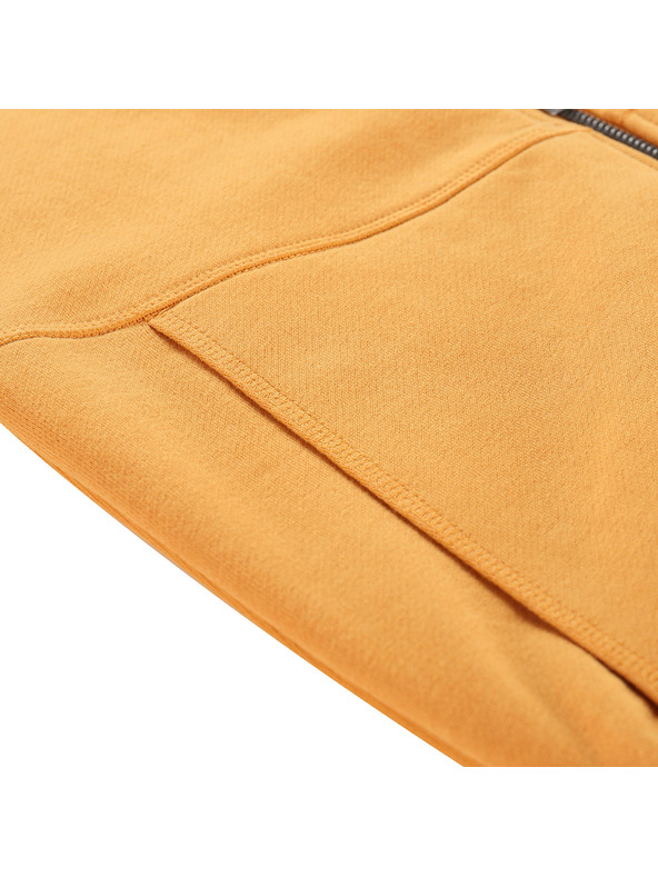 NAX Detská bavlnená mikina nax NAX MOLDO golden nugget