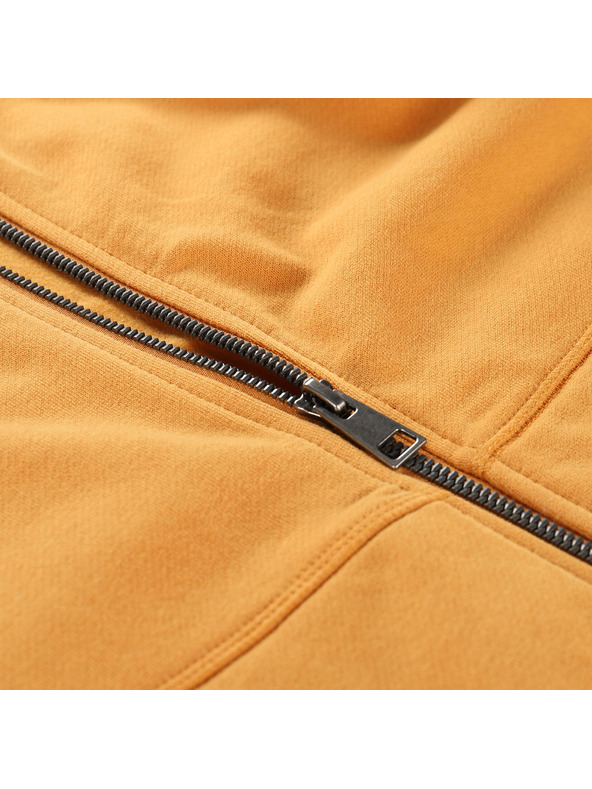 NAX Detská bavlnená mikina nax NAX MOLDO golden nugget