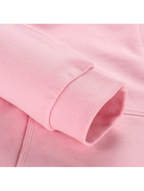 NAX Detská bavlnená mikina nax NAX MOLDO romance rose