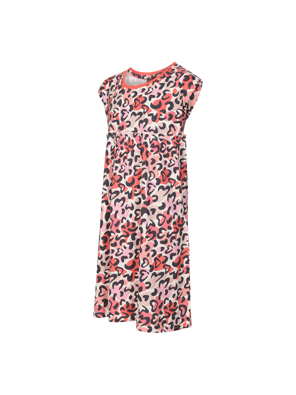 NAX Detské letné šaty nax NAX LOFO georgia peach