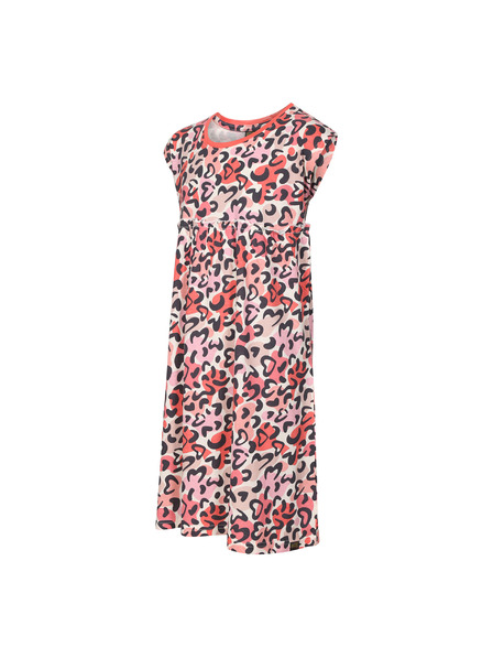 NAX Detské letné šaty nax NAX LOFO georgia peach