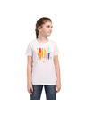 NAX Detské bavlnené tričko nax NAX OMESO white