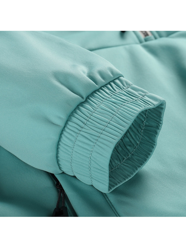 ALPINE PRO Dámska lyžiarska softshellová bunda s membránou ALPINE PRO JARGA wasabi