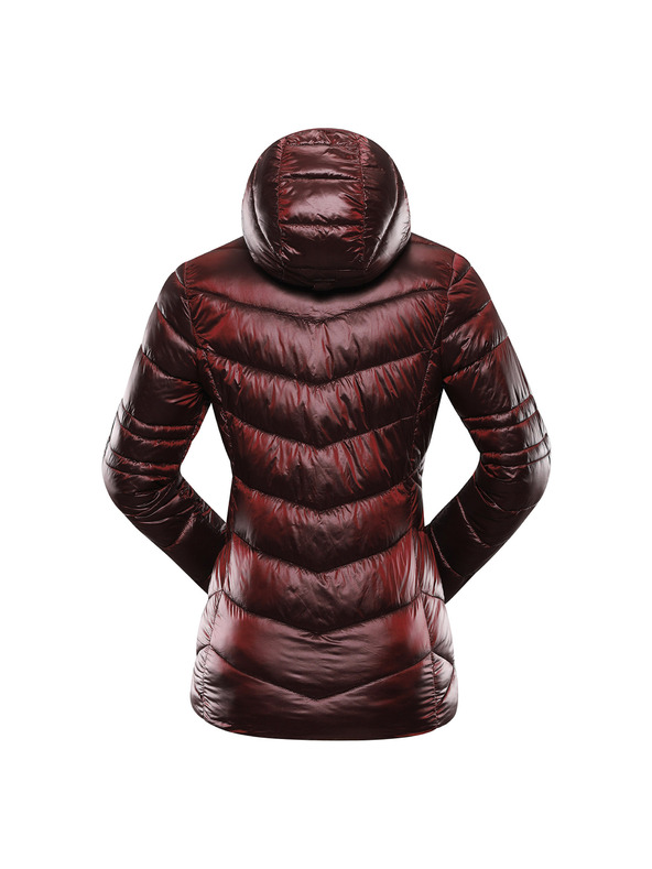 ALPINE PRO Dámska hrejivá bunda hi-therm ALPINE PRO ROGA merlot