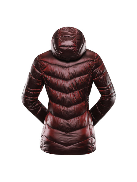 ALPINE PRO Dámska hrejivá bunda hi-therm ALPINE PRO ROGA merlot