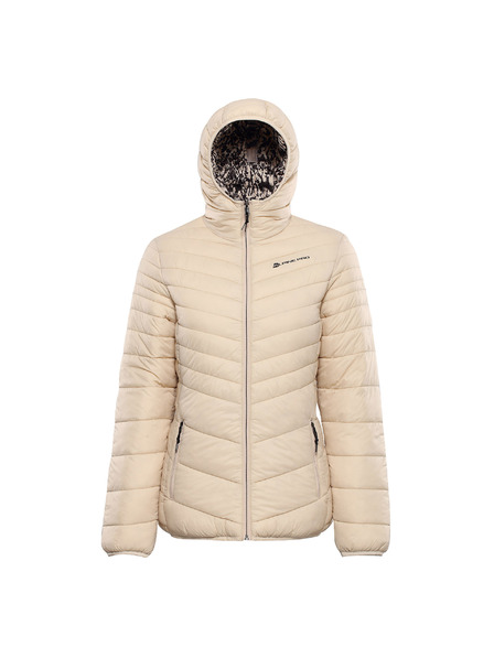 ALPINE PRO Dámska obojstranná bunda hi-therm ALPINE PRO EROMA shifting sand varianta pc