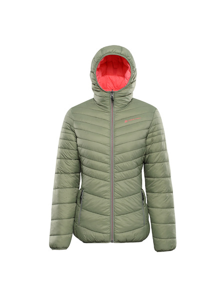 ALPINE PRO Dámska obojstranná bunda hi-therm ALPINE PRO EROMA oil green