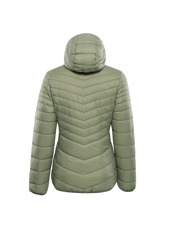 ALPINE PRO Dámska obojstranná bunda hi-therm ALPINE PRO EROMA oil green