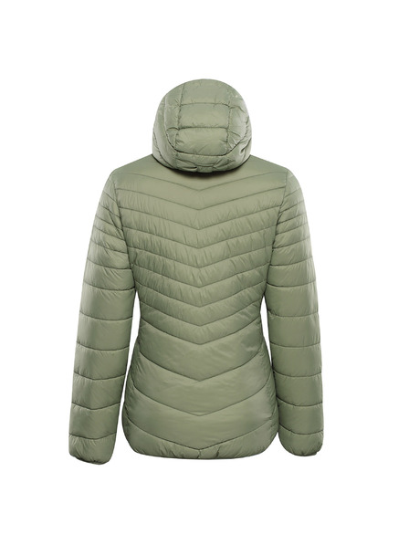 ALPINE PRO Dámska obojstranná bunda hi-therm ALPINE PRO EROMA oil green