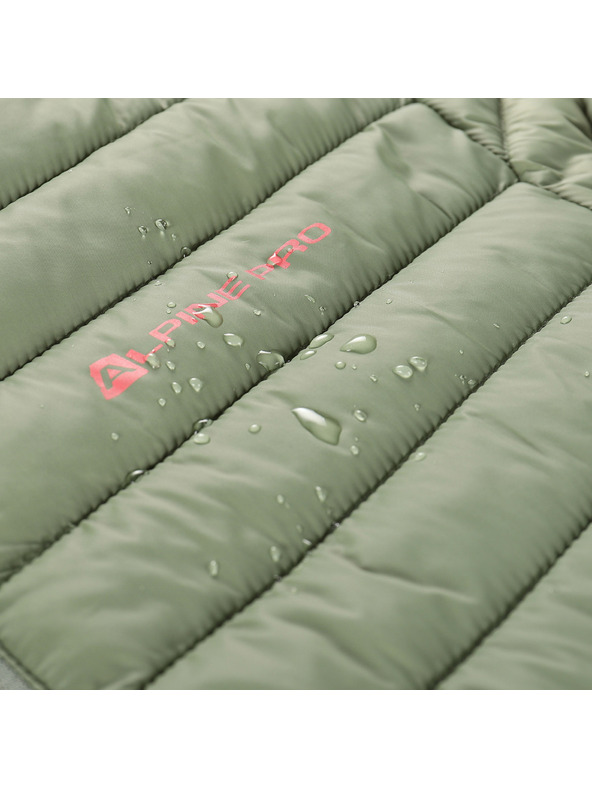 ALPINE PRO Dámska obojstranná bunda hi-therm ALPINE PRO EROMA oil green